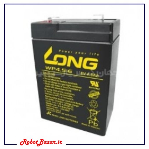 باطری خشک 6 ولت 4.5 آمپر ساعت